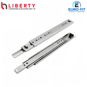 Extra Heavy Duty Ball Bearing Slide-Non Soft Close 53mm